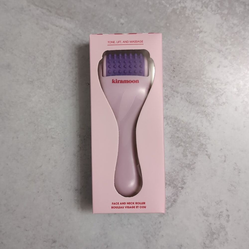 NWT Kiramoon Pink Textured Handle Face and Neck Roller China